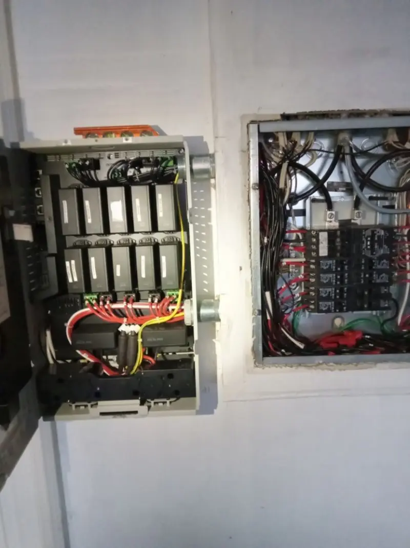 Electrical panel upgrade completed for Ring Doorbell Installation in Edgartown